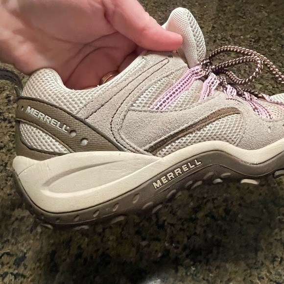 Merrell Women’s Size 6 Air Cushion Shoe Purple Brown Gray Taupe Great Condition - Picture 12 of 12